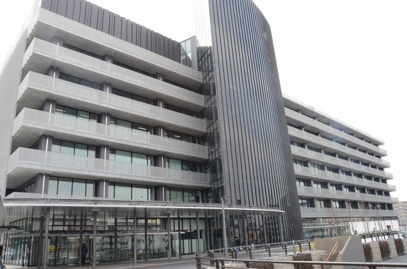 水戸市役所=水戸市中央1で2019年2月26日、仁瓶和弥撮影