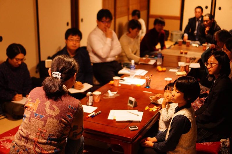 講座「タスクラス」の様子＝2018年12月7日