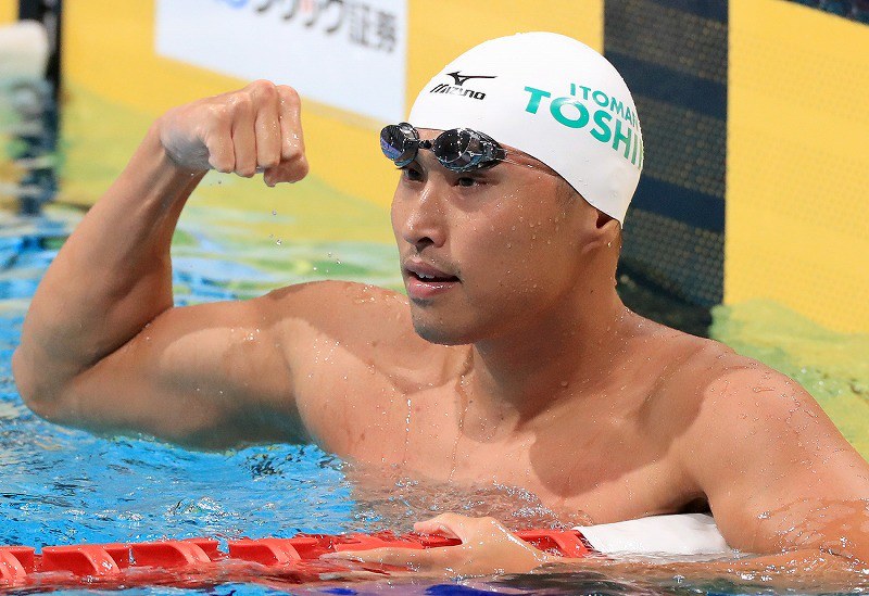 競泳日本選手権第6日 渡辺一平 男子0平 入江陵介 男子0背 ら 写真特集8 10 毎日新聞