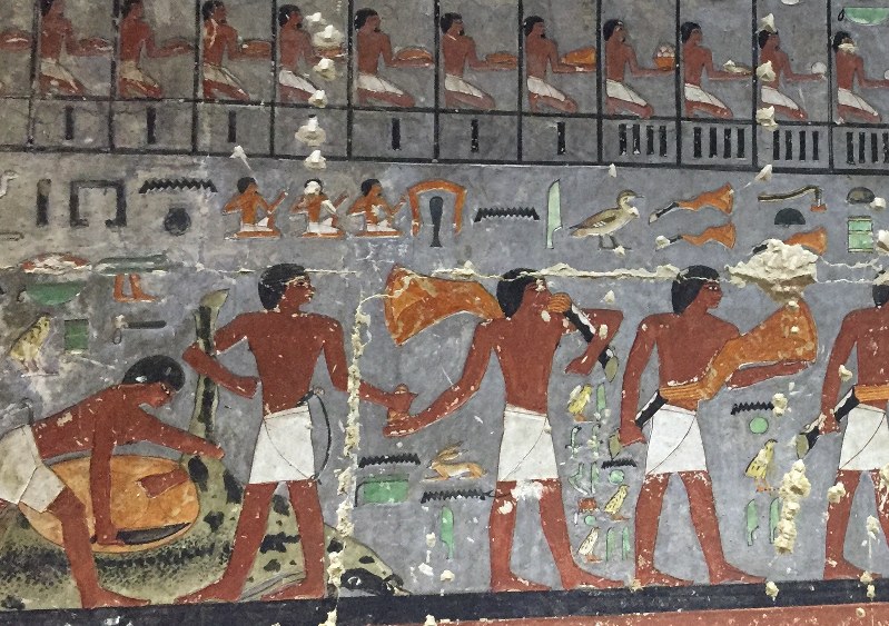 よみがえる4400年前の色鮮やか壁画 エジプト [写真特集13/12