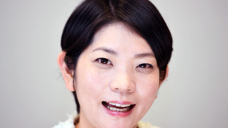 大沼瑞穂氏＝藤井太郎撮影