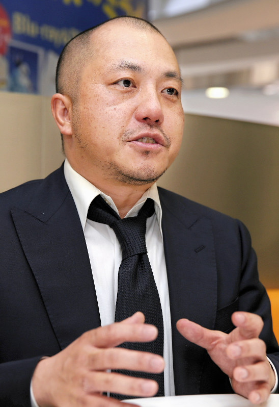 白石和彌監督=山下浩一撮影