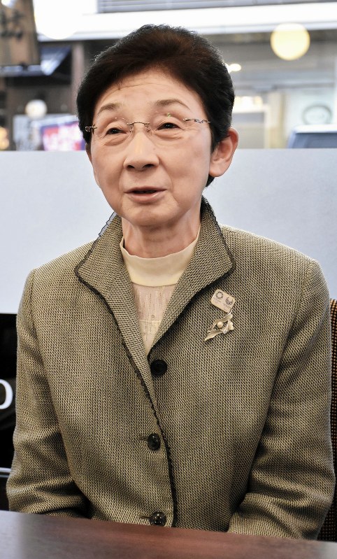 「全国手をつなぐ育成会連合会」の久保厚子会長=岩崎歩撮影