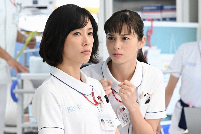 フォーカス 中条あやみ ドラマ 白衣の戦士 立花はるか役 へこまぬ天使と成長 毎日新聞