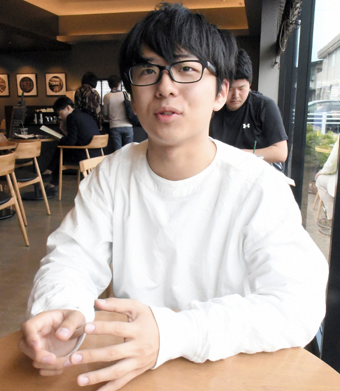 八木沢玲玖さん=栃木県那須塩原市で