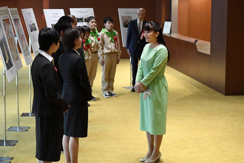 眞子さま、みどりの式典に 秋篠宮ご夫妻から引き継ぐ [写真特集2/4