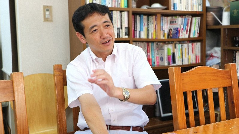 一般社団法人てんてん代表の井上佳洋さん=櫻田弘文さん提供
