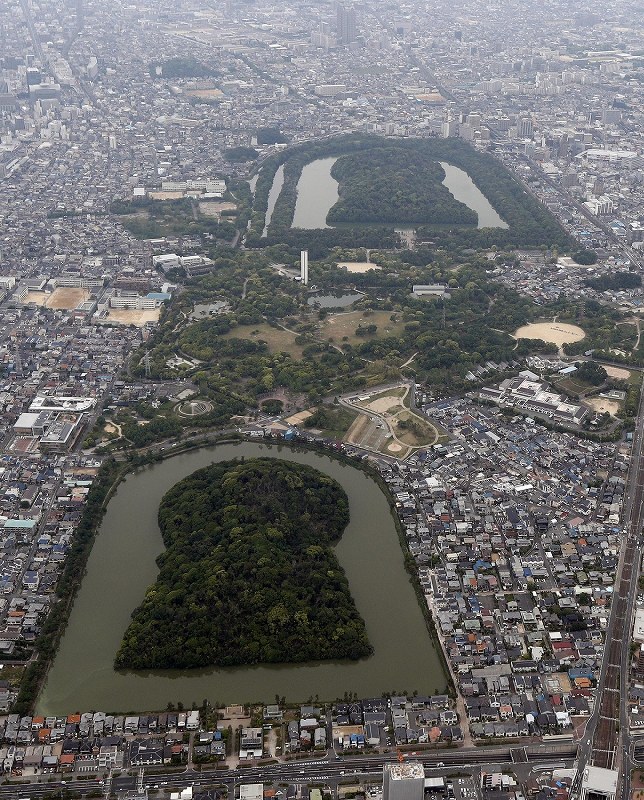 世界遺産：最盛期の古墳「顕著な普遍的価値」と評価 百舌鳥・古市を