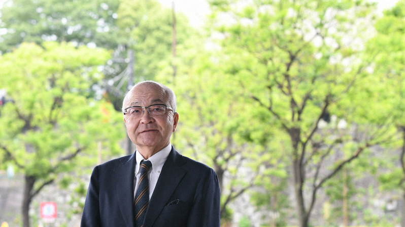 古賀伸明氏=内藤絵美撮影