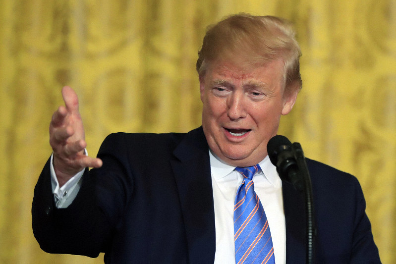 トランプ米大統領=AP