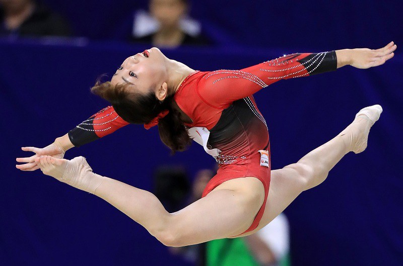 体操世界選手権代表に寺本、畠田瞳、杉原、梶田 NHK杯女子 [写真特集3