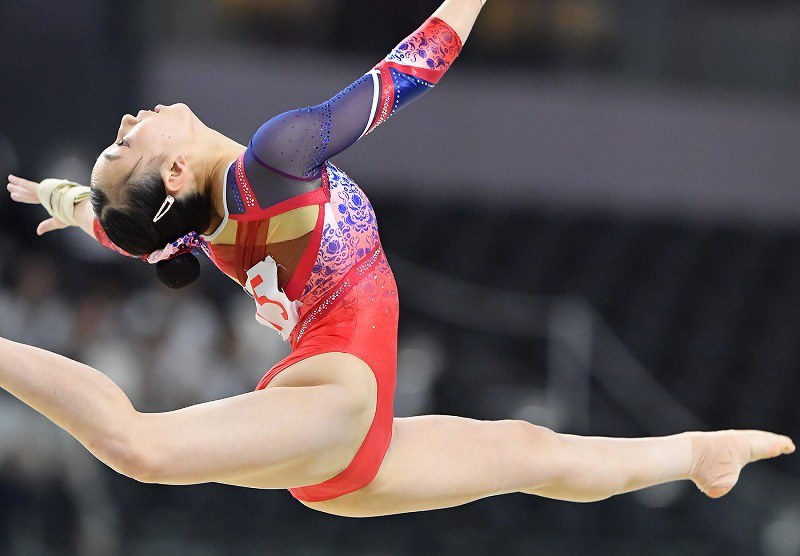 体操世界選手権代表に寺本、畠田瞳、杉原、梶田 NHK杯女子 [写真特集10