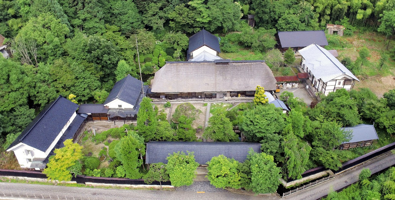 旧柏倉家住宅=山形県中山町教育委員会提供