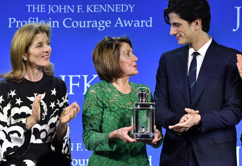 Nancy Pelosi honored with JFK Profile in Courage Award The Mainichi