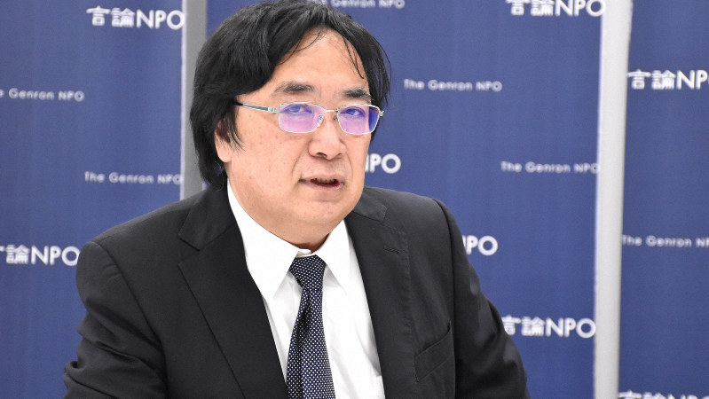 工藤泰志氏=須藤孝撮影