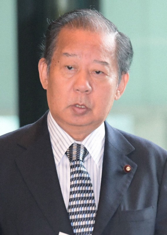 自民党の二階俊博幹事長=首相官邸で、川田雅浩撮影