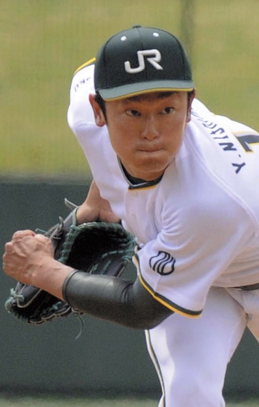 JR東日本東北の西村祐太投手=芳賀竜也撮影