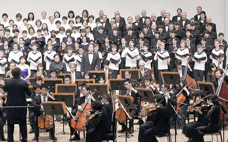東日本大震災 南相馬少女合唱団 第九で心一つ ウィーン少年合唱団と郡山で共演 福島 毎日新聞