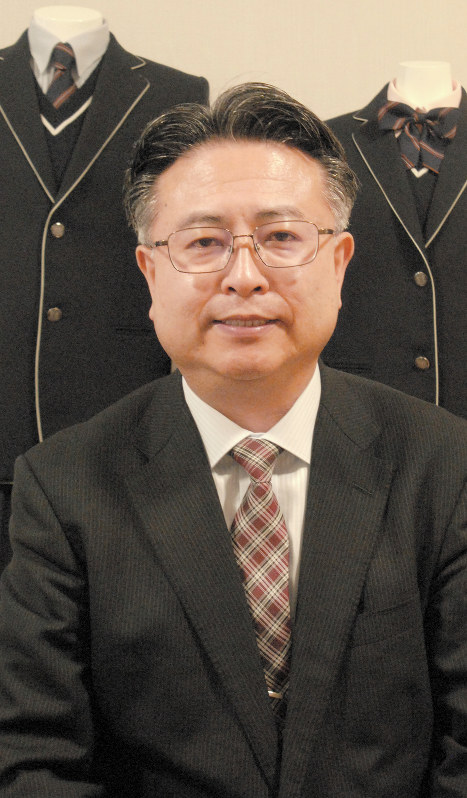 北見藤高校校長の大坪昌広さん