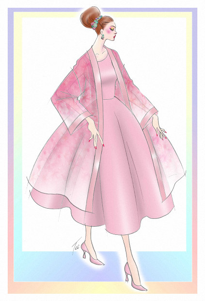 大学倶楽部・共立女子大：金沢城で芸術と科学の融合シンポ ドレスの