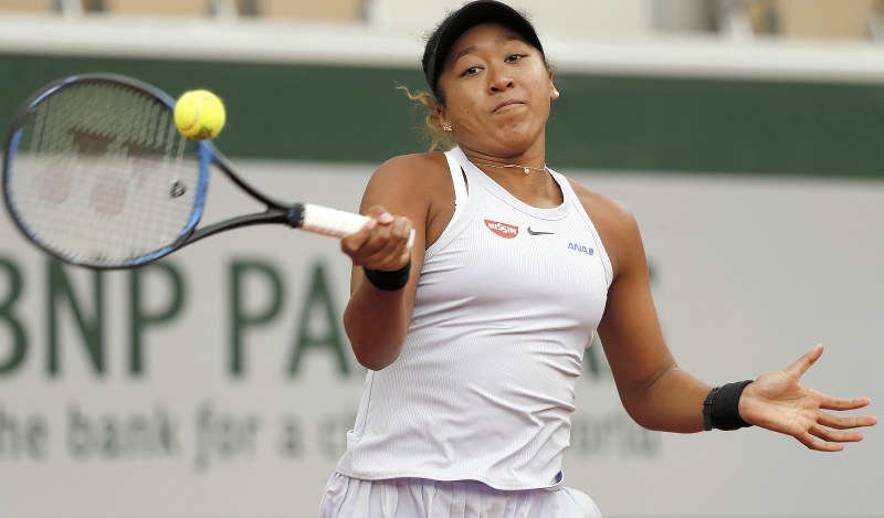 女子シングルス2回戦でアザレンカも逆転勝ちした大坂=AP