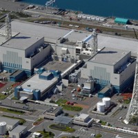 新潟県の東京電力柏崎刈羽原発＝本社機「希望」から西本勝撮影
