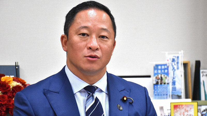 和田義明氏=須藤孝撮影