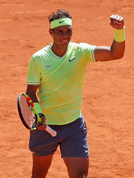 しぶとくブレーク、フェデラーの戦意奪う ナダル12度目の決勝へ | 毎日新聞