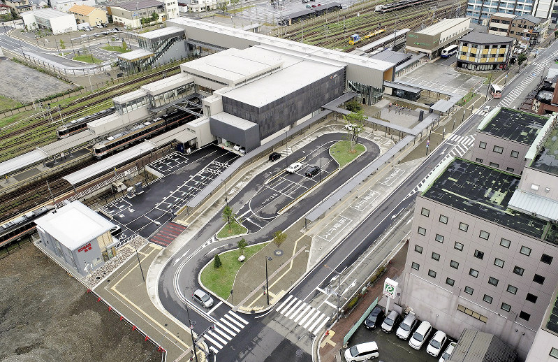 全建賞 駅前整理事業が受賞 高山市 岐阜 毎日新聞