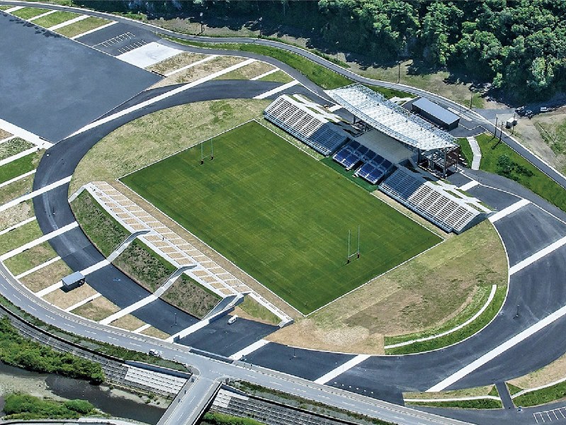 岩手県釜石市の釜石鵜住居復興スタジアム
