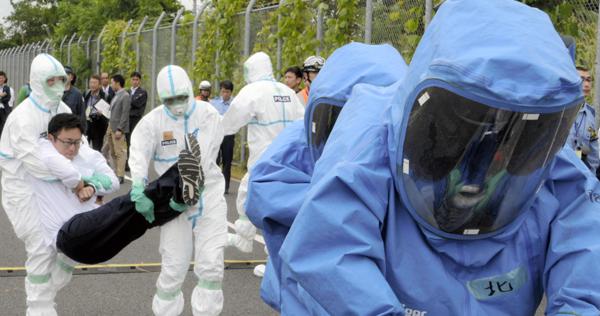 テロ対策訓練 成田空港で230人 消防 県警など 千葉 毎日新聞