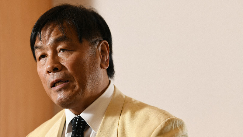 馳浩氏=内藤絵美撮影
