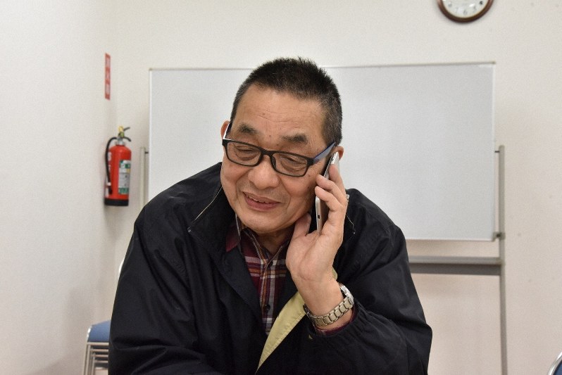 あんしんネット代表理事・斎藤正史さん=千葉県松戸市で、筆者撮影