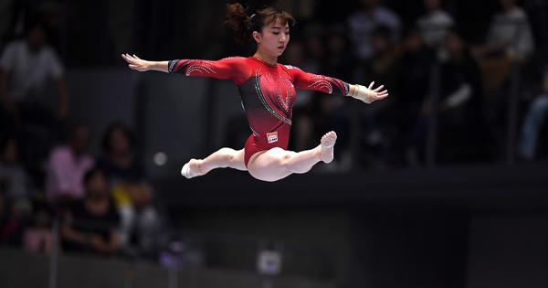 女子体操全日本種目別選手権 寺本明日香が床運動で初優勝 [写真特集7/9
