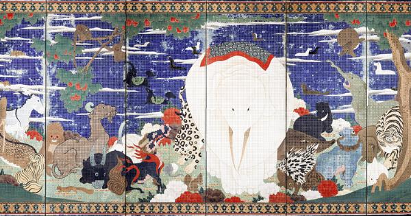JAPAN美品 伊藤若冲 画集 日本画 屏風画 貴重 歴史 水彩画 鳥 花 絵画 JAPAN美品 伊藤若冲 画集 日本画 屏風画 貴重 歴史 水彩画 鳥 花