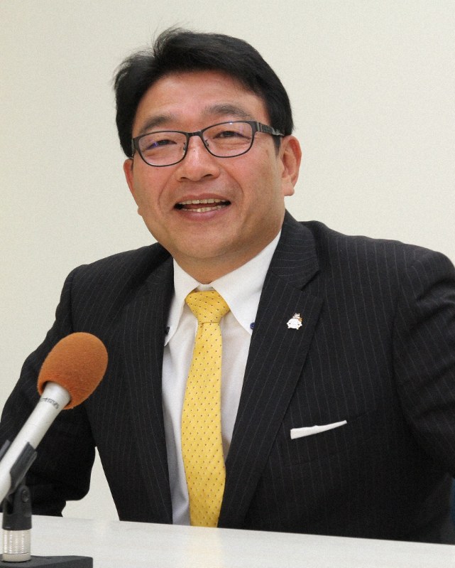 姫路市の清元秀泰市長=幸長由子撮影