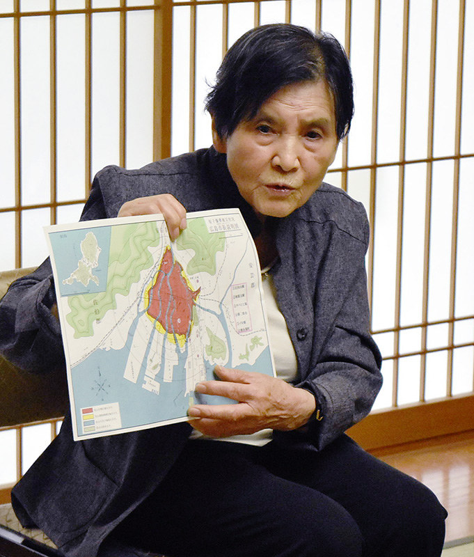 １９年平和考 京都 差別恐れず命つないで 広島原爆被爆者 切明千枝子さん 自らの体験証言 下京で集会 京都 毎日新聞