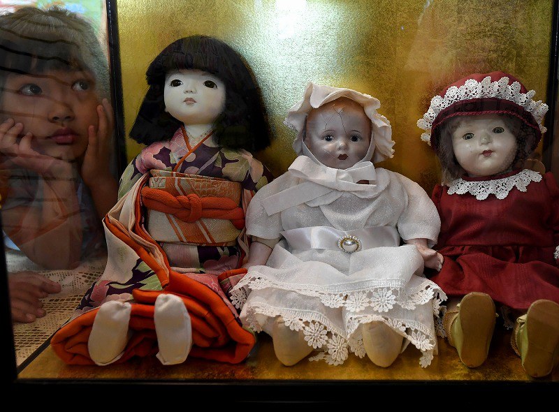 作家ものです。北欧の青い眼の子供の人形です 作家ものです。北欧の青い眼の子供の人形です 【公式通販】
