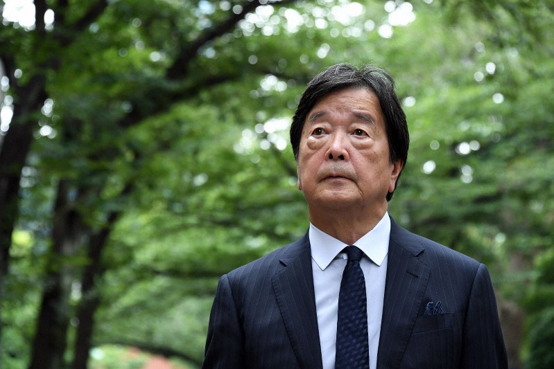 田中均氏=根岸基弘撮影