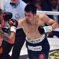 ボクシング：村田、王座奪回 TKOでブラント撃破 WBAミドル級 [写真特集