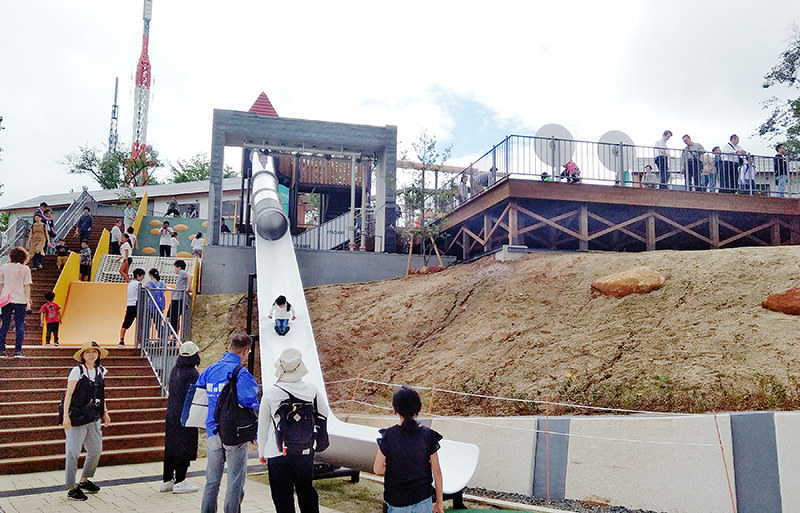 生駒山上遊園地 新設の滑り台 子ども１５人けが 奈良 毎日新聞