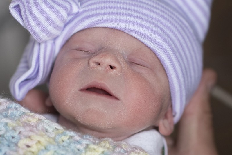 子宮を移植された女性から誕生した女児=クリーブランド・クリニックのホームページから