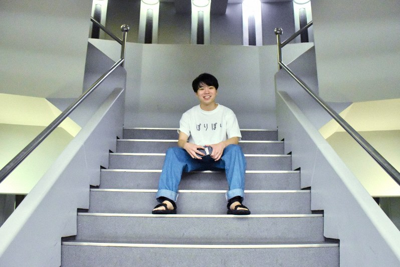 伊藤和真さん=岡本同世撮影