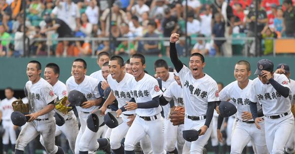 沖縄尚学　2019-1 M 高校野球：沖縄尚学 5年ぶり8回目甲子園出場決める 興南に勝利