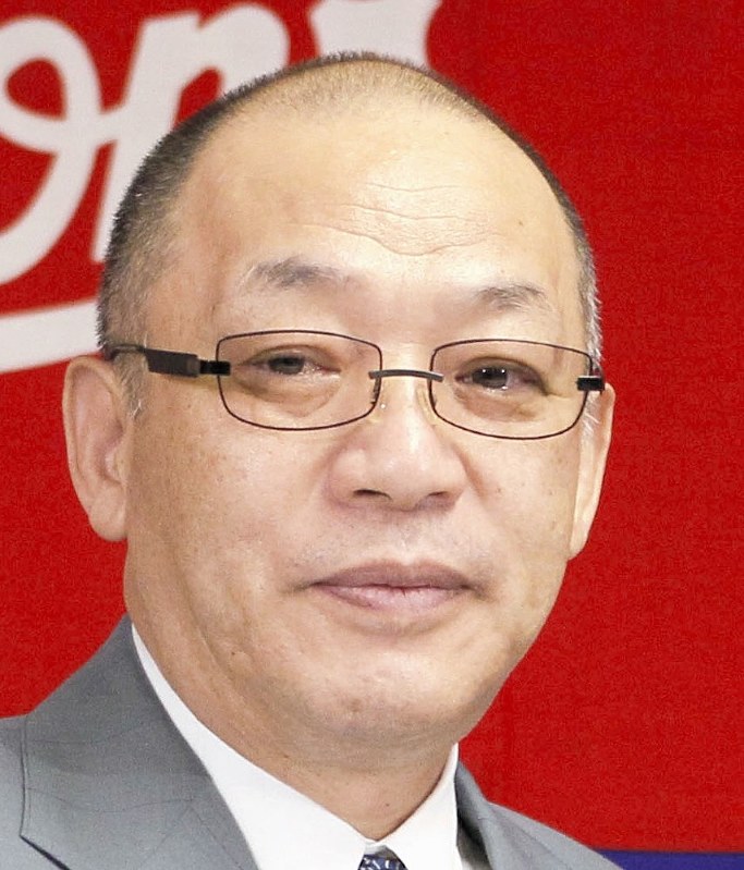 落合博満氏=佐々木順一撮影