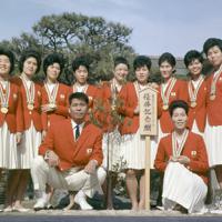 語り継がれる東京五輪に」東洋の魔女、未来のメダリストにエール