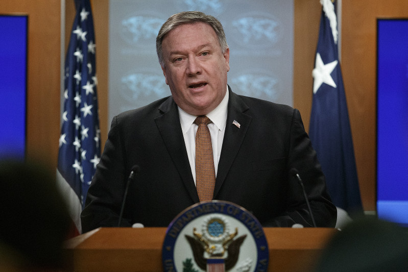 ポンペオ米国務長官=2019年3月15日、AP