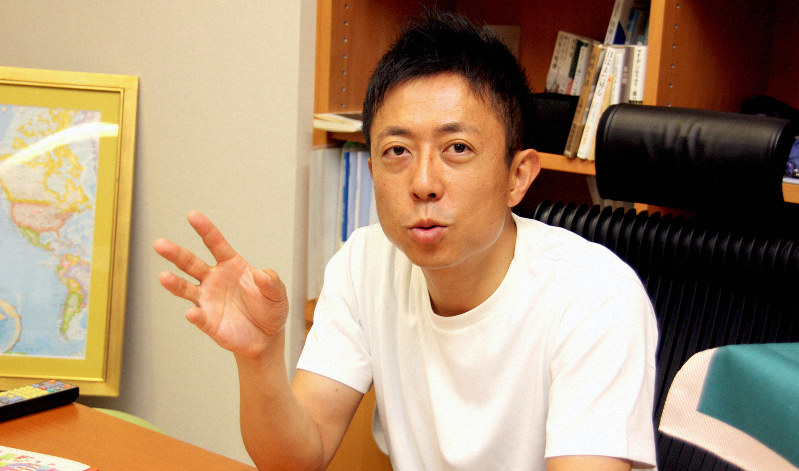 井出庸生氏=高橋恵子撮影