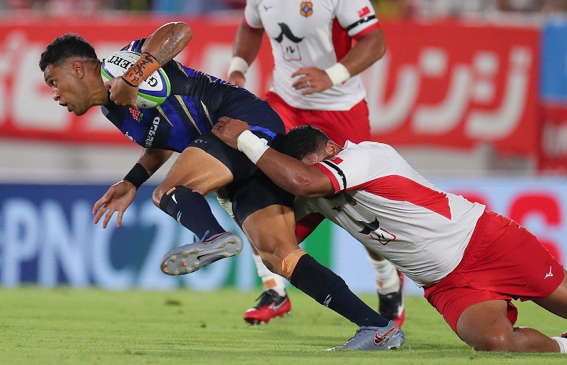 日本連勝 トンガに41 7 ラグビーpnc第2戦 写真特集12 27 毎日新聞