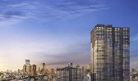 「白金ザ・スカイ」の建物完成予想図